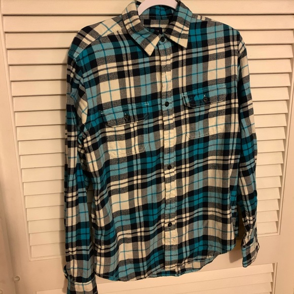 American Eagle Flannel Shirt - Picture 1 of 4
